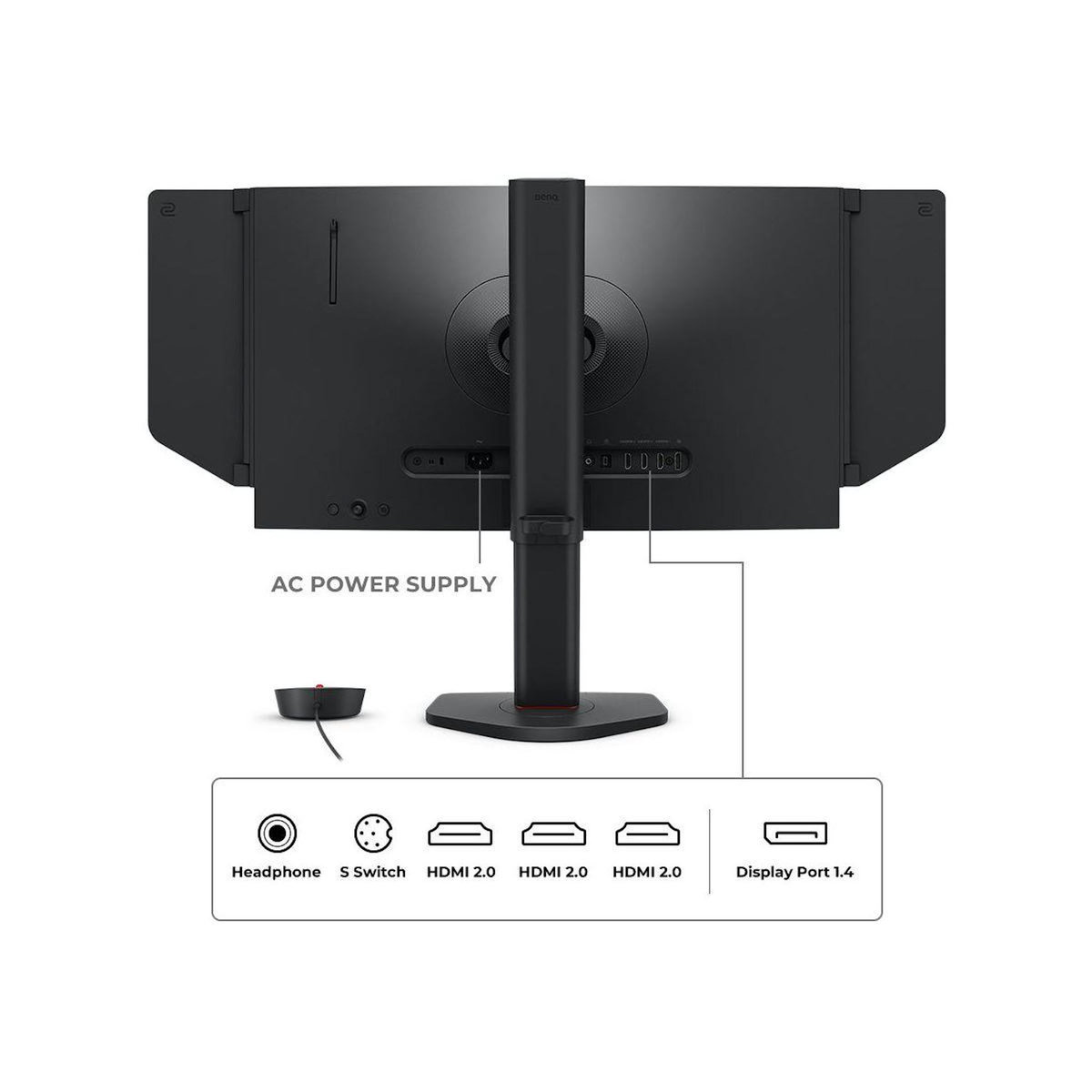 Benq Ecran PC Gamer ZOWIE XL2566X+ 24  Full HD 400Hz Ultra Fast TN