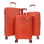 Voir la diapositive 1 : David Jones Lot 3 valises rigides dont 1 valise cabine TSA
