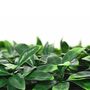 Voir la diapositive 5 : OUTSUNNY Haie artificielle feuilles de laurier - treillis extensible - brise-vue canisse végétale feuillage réaliste 12 panneaux 50L x 50l cm PE vert