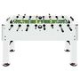 Voir la diapositive 2 : VIDAXL Baby foot Acier 60 kg 140x74,5x87,5 cm Blanc