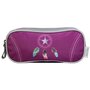 Voir la diapositive 1 : Bagtrotter BAGTROTTER Trousse scolaire 2 compartiments Phileas Attrape Rêve Plumes Violette