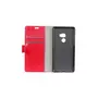 amahousse Housse Xiaomi Mi Mix 2 folio rouge aspect cuir grainé languette aimantée