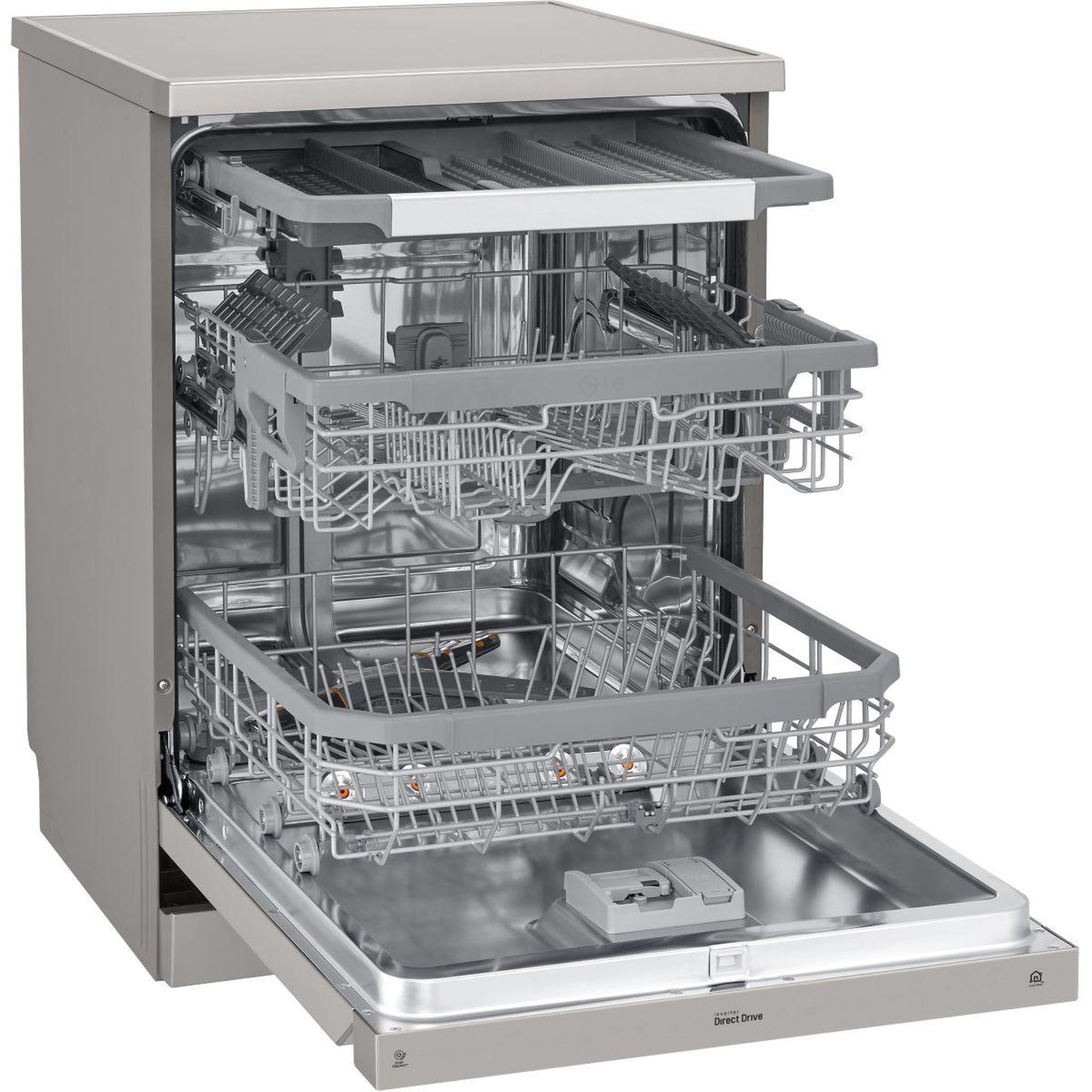 Voir la diapositive 4 : LG Lave vaisselle 60 cm DF365FPS TrueSteam