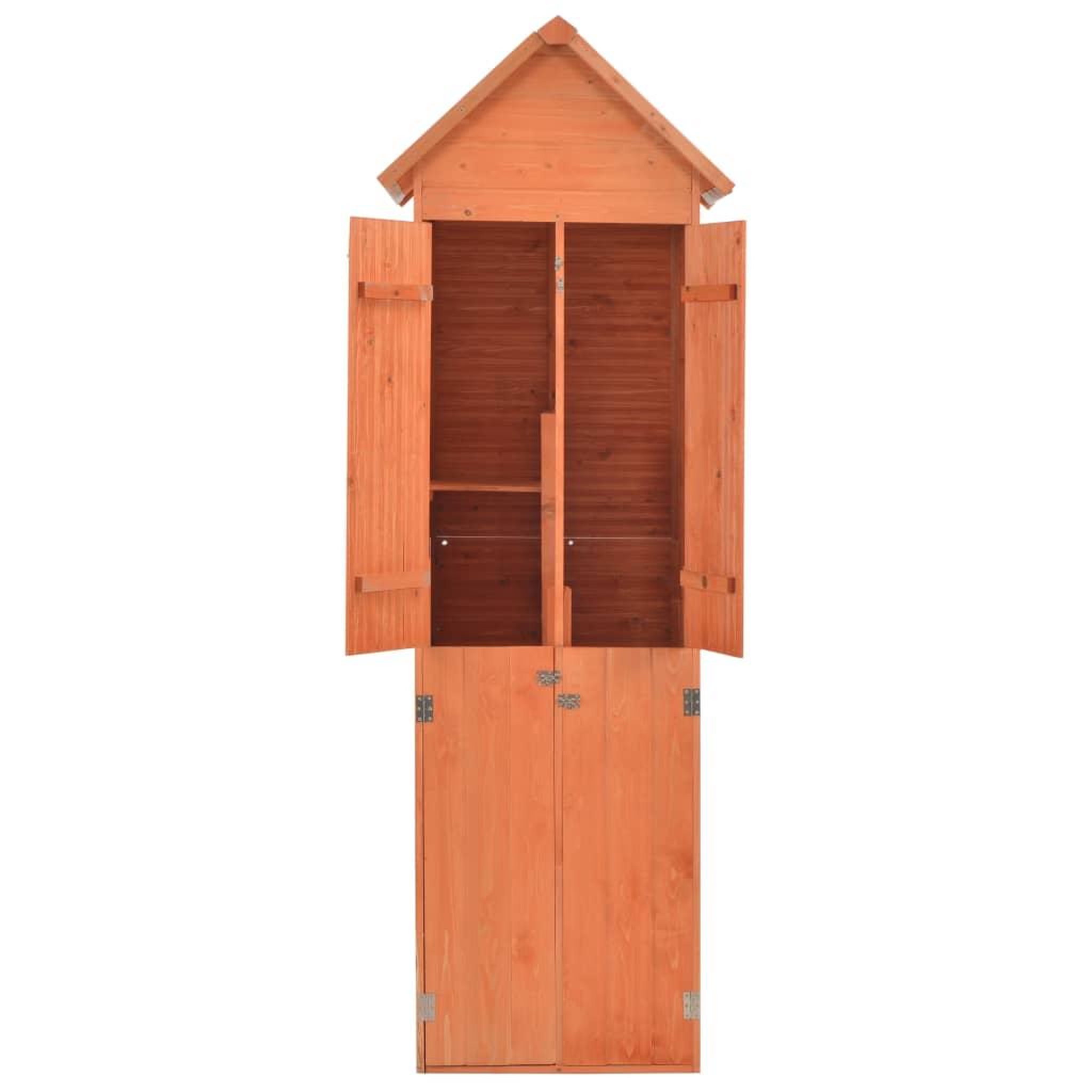 Voir la diapositive 3 : VIDAXL Abri de jardin 71 x 60 x 213 cm Bois