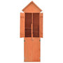 Voir la diapositive 3 : VIDAXL Abri de jardin 71 x 60 x 213 cm Bois