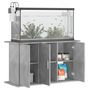 Voir la diapositive 3 : VIDAXL Support pour aquarium gris béton 101x41x58 cm bois d ingénierie