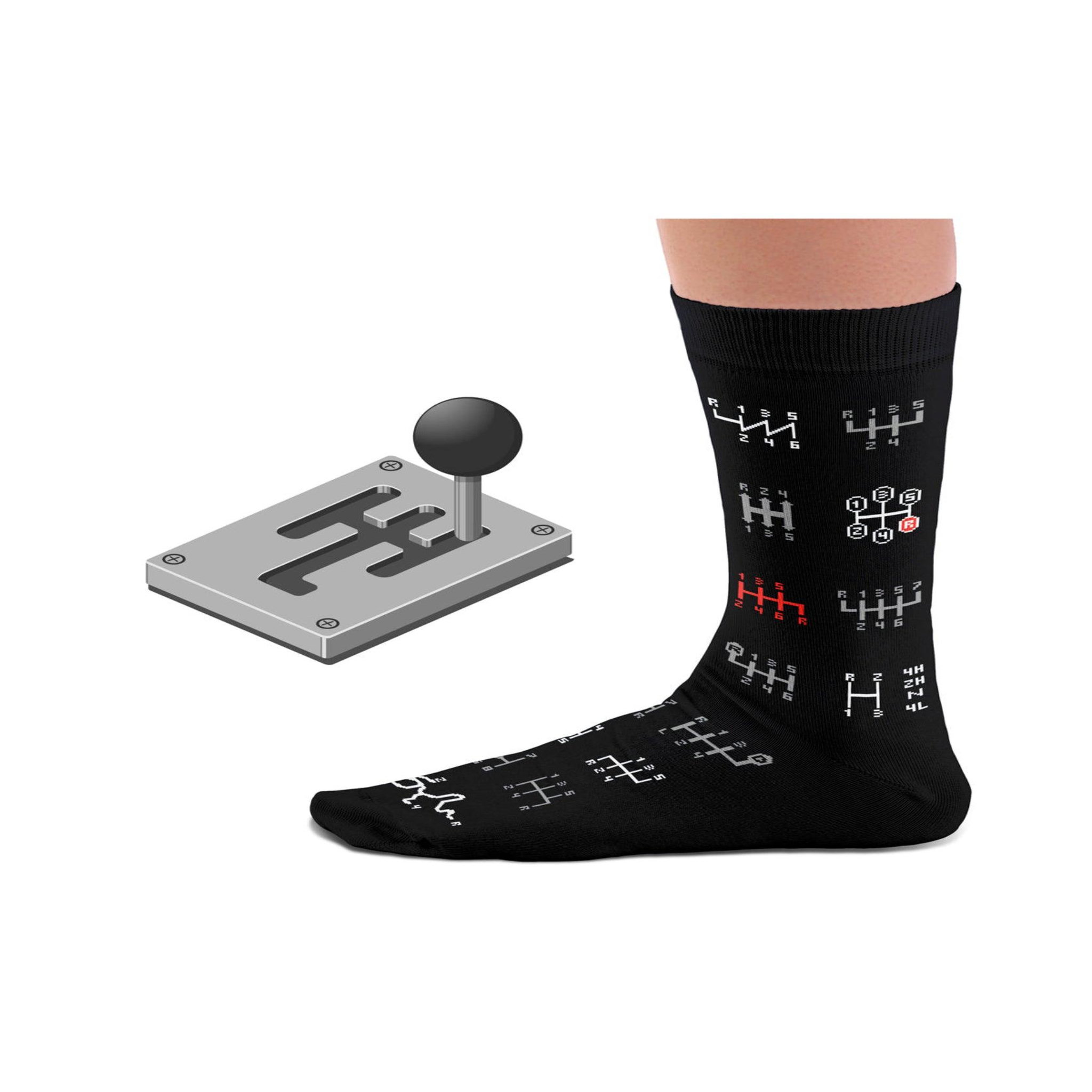 Voir la diapositive 3 : SOCK AFFAIRS Chaussettes boite de vitesses manuelle