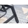 Voir la diapositive 5 : CONCEPT USINE Lot de 2 transats et une table d'appoint gris et noir PRATO