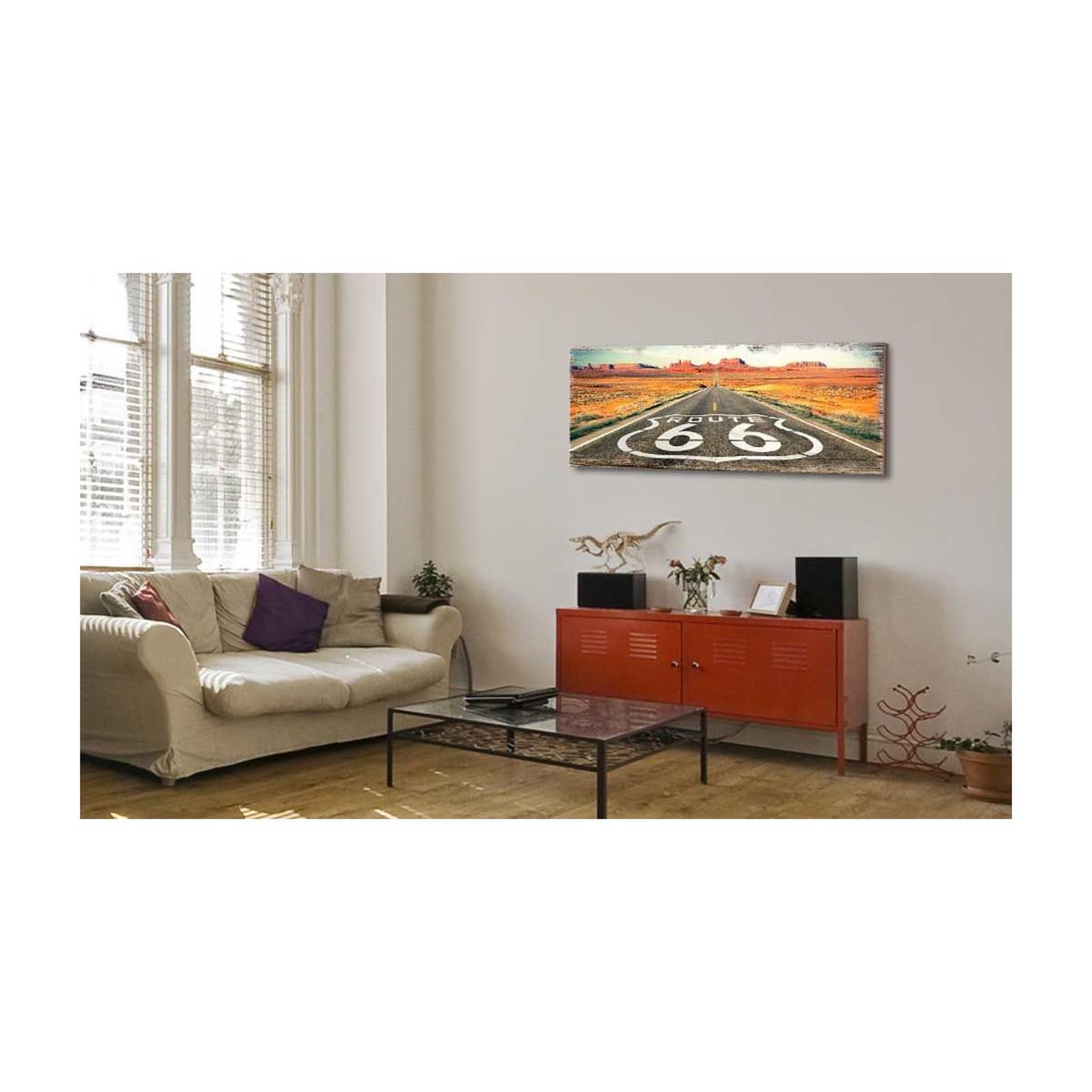 Voir la diapositive 2 : Paris Prix Tableau Imprimé  Straight Road