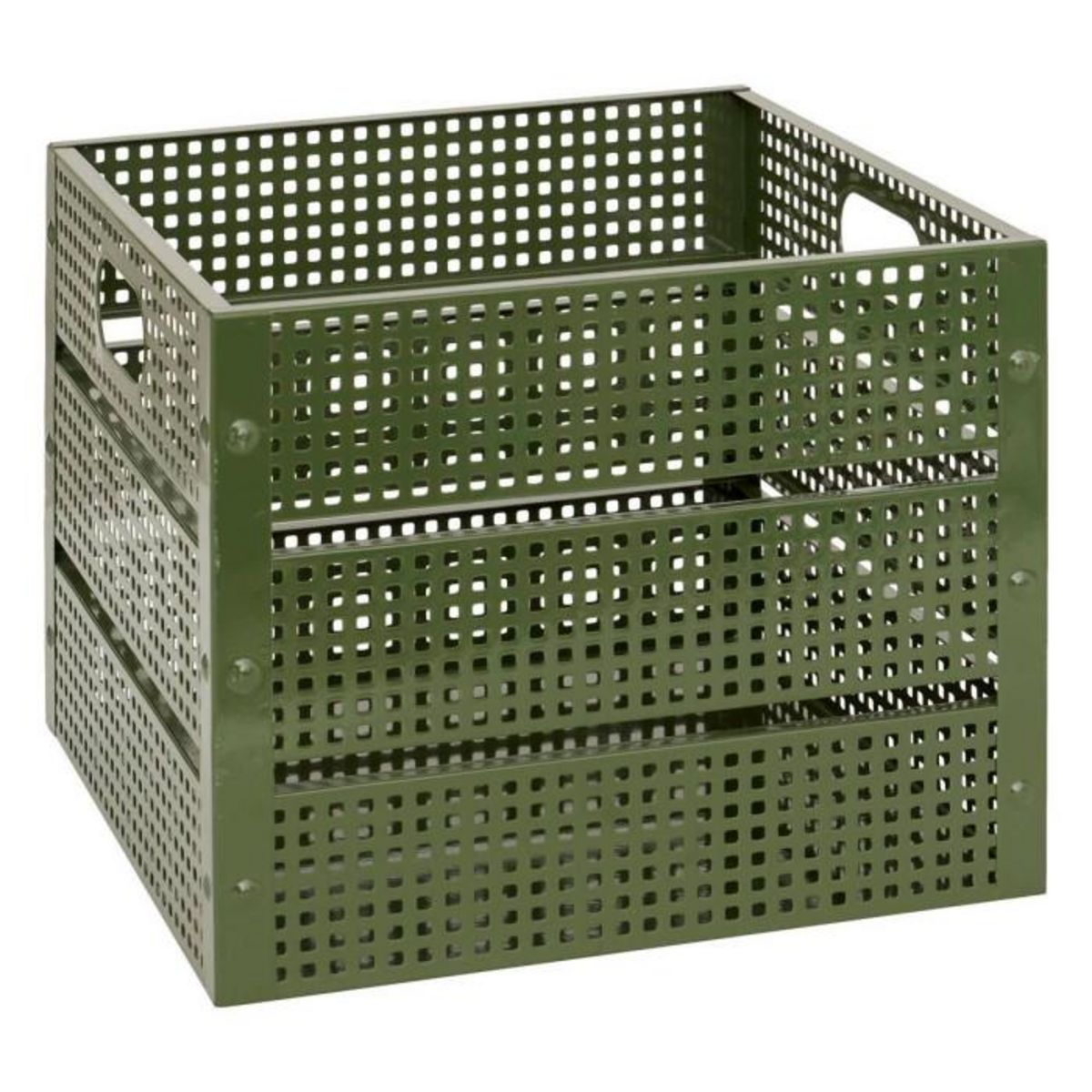 ATMOSPHERA Lot de 4 Caisses de Rangement  Azae  35cm Vert