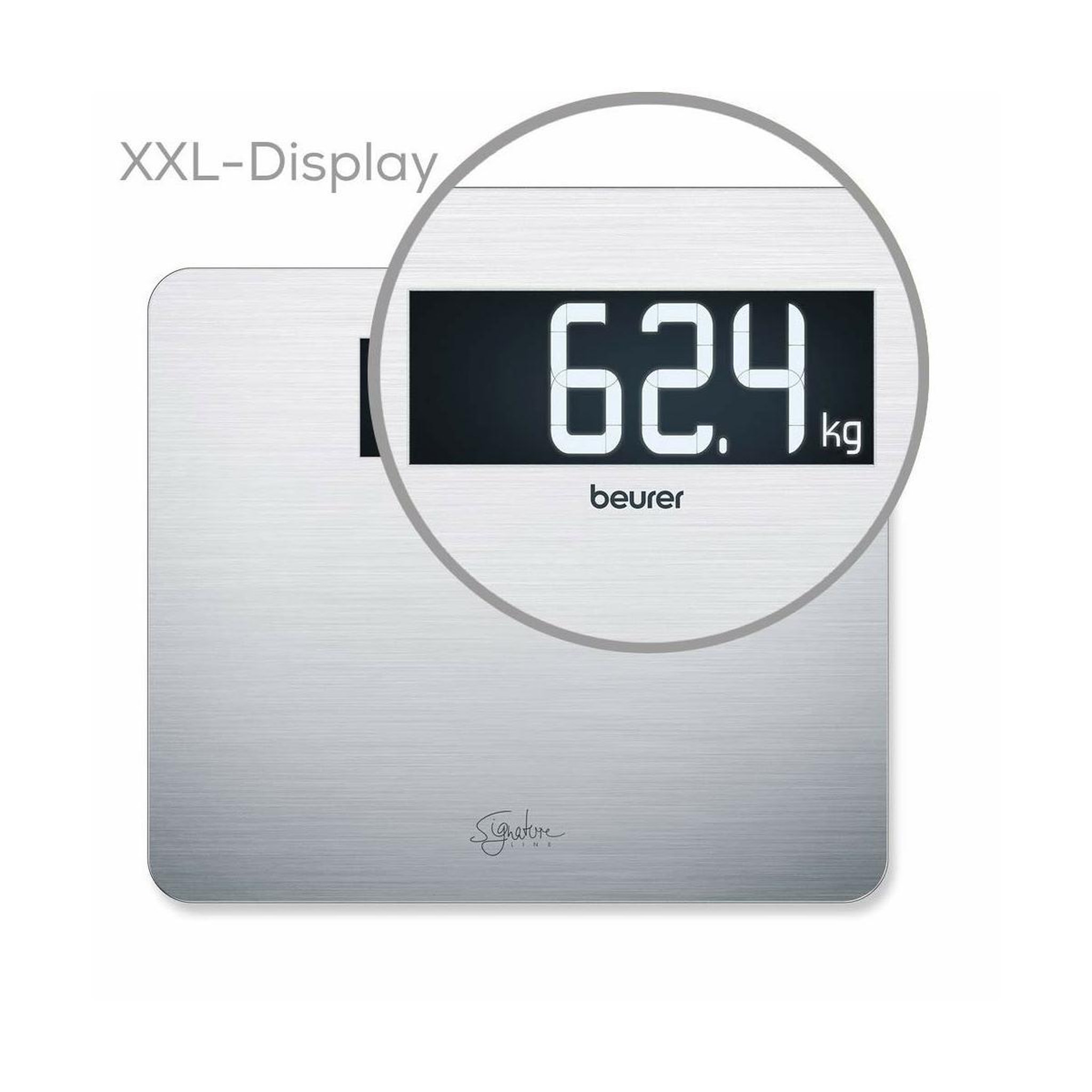 Voir la diapositive 3 : Beurer Pèse-personne Beurer GS405 - Poids min. 100 g - Poids max. 200 kg