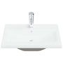 Voir la diapositive 3 : VIDAXL Lavabo encastre avec robinet 61x39x18 cm ceramique blanc