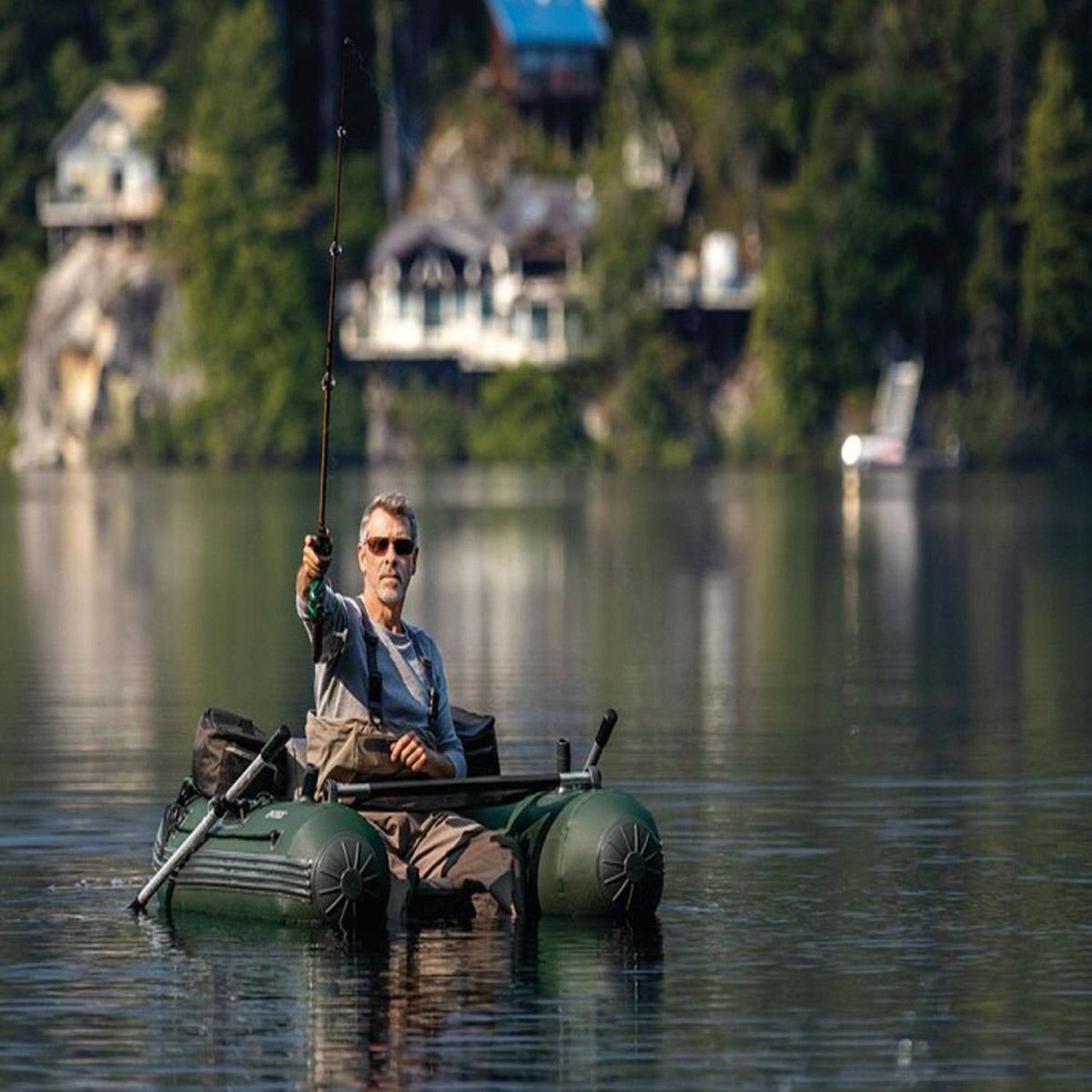 Voir la diapositive 4 : INTEX Float tube de pêche - Intex