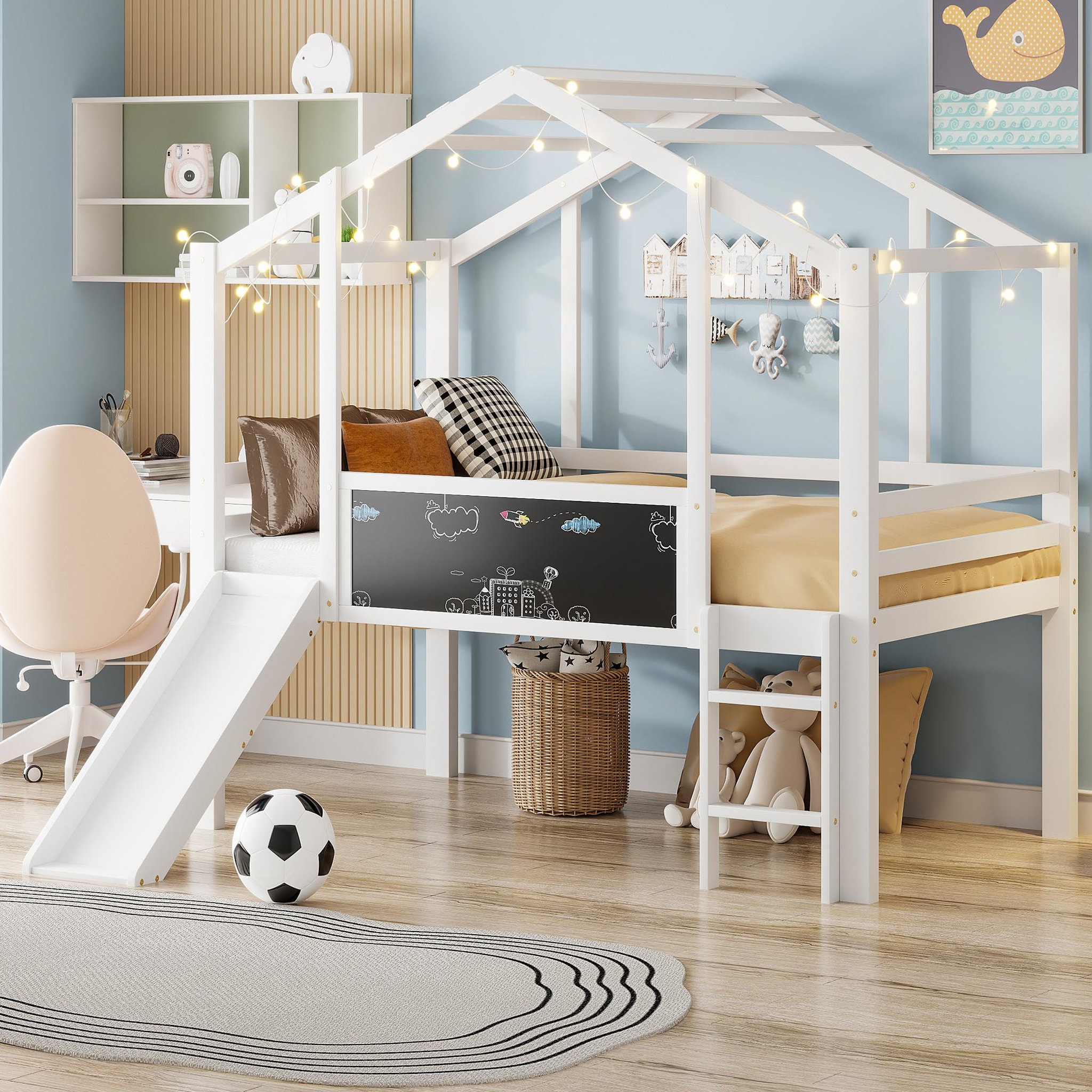 Voir la diapositive 4 : MERAX Lit mezzanine enfant
