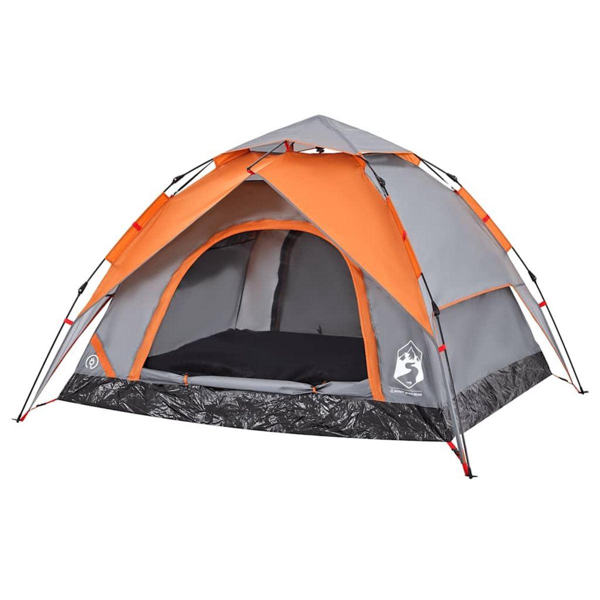 VIDAXL Tente de camping a dome 3 personnes liberation rapide
