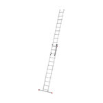 HAILO Echelle coulissante à main 2 plans 2x12 échelons 6m/6,75m en aluminium Hailo ProfiStep Duo