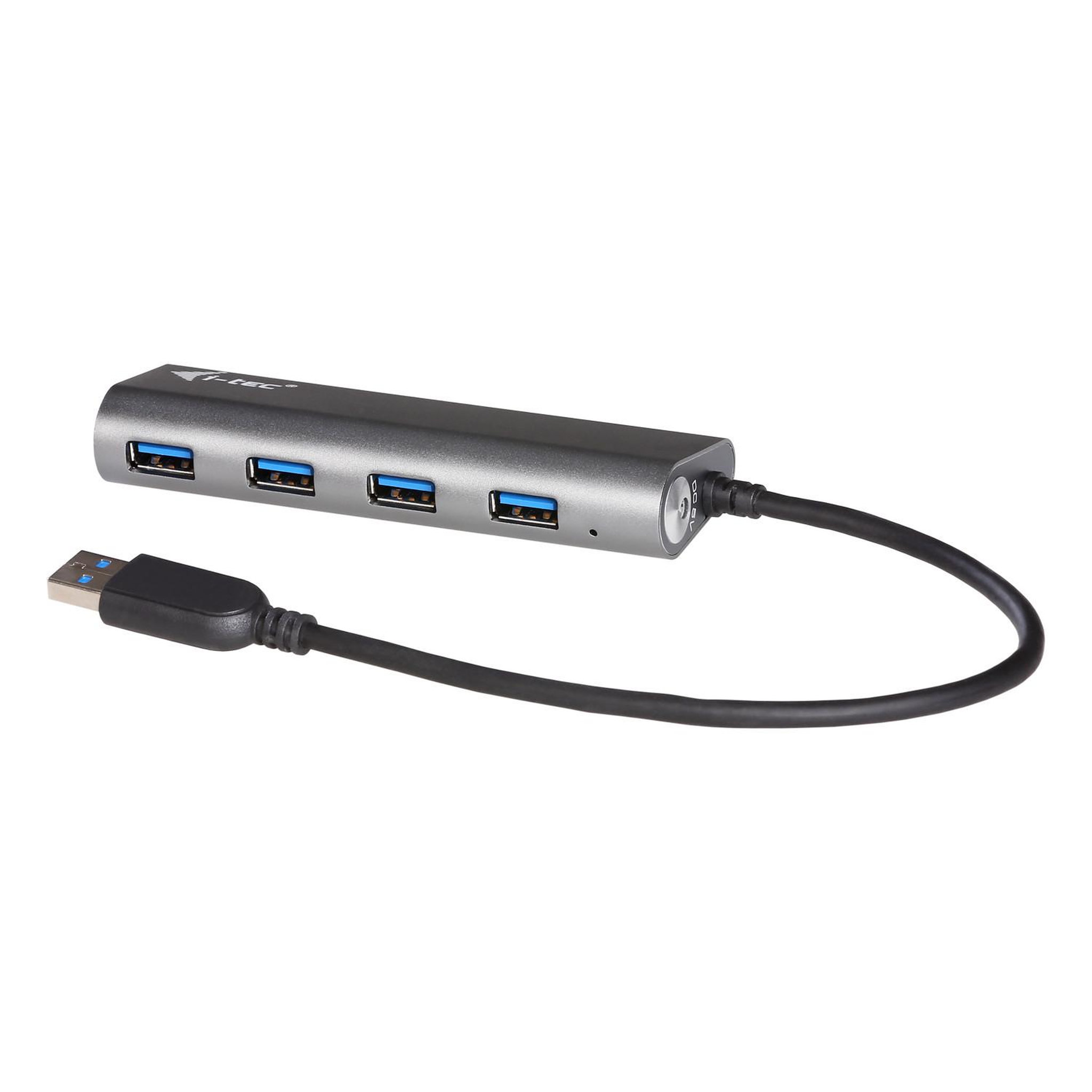 Voir la diapositive 2 : I-TEC Hub USB i-tec USB3.0 Metal Charging 4 ports SuperSpeed
