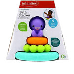 INFANTINO Jouet Infantino Pyramide de bain pieuvre