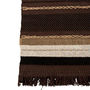 Voir la diapositive 2 : Paris Prix Plaid Déco en Coton  Ethnique  90x150cm Marron