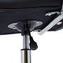 Voir la diapositive 5 : HOMCOM HOMCOM Chaise de bureau fauteuil manager pivotant hauteur réglable revêtement synthétique capitonné noir