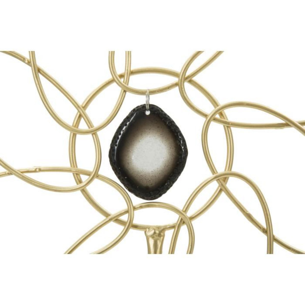 Paris Prix Fleur Déco en Métal  Daisy  37cm Or