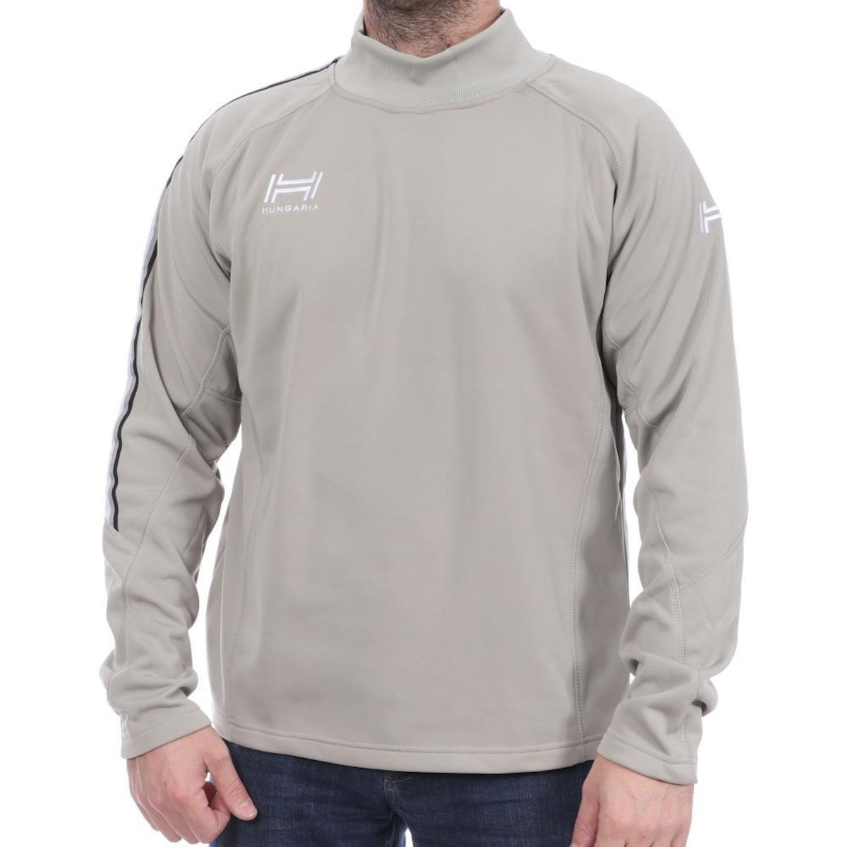 HUNGARIA Sweat gris/noir homme Hungaria Training Pro 15