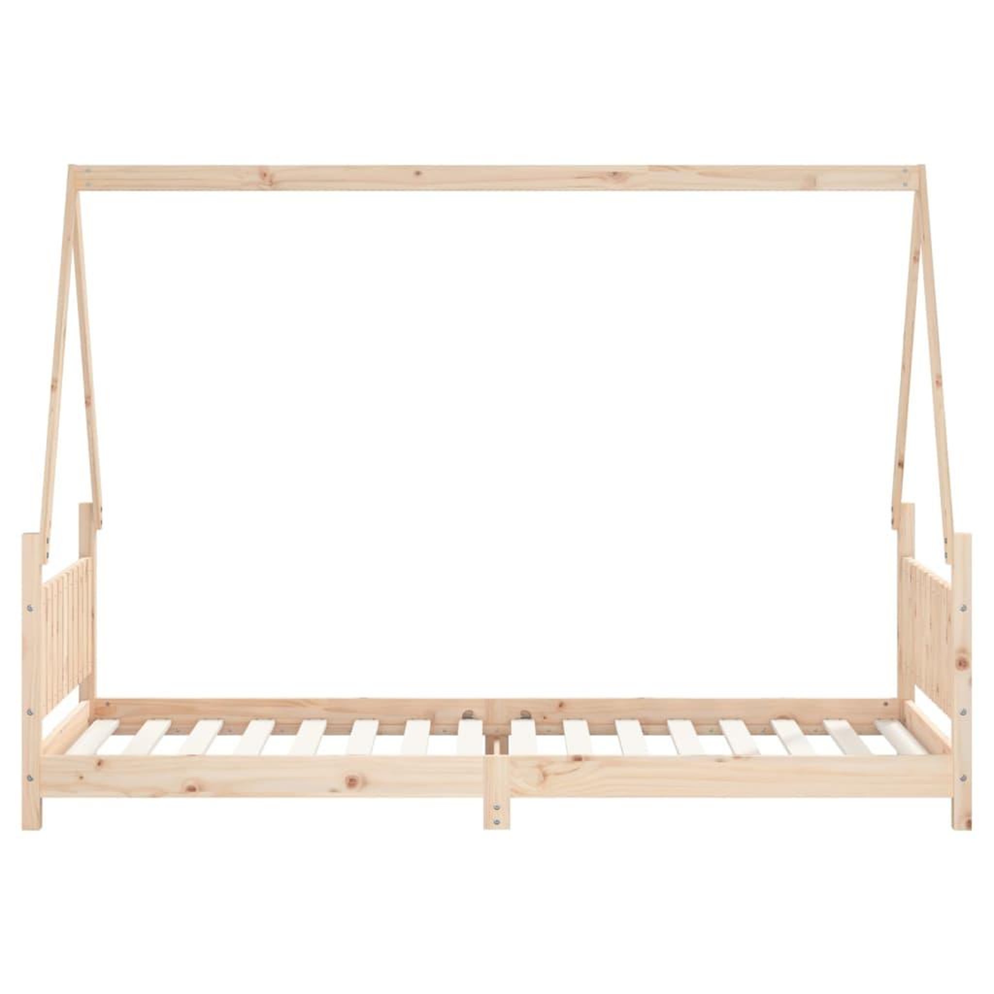 Voir la diapositive 4 : VIDAXL Cadre de lit pour enfants 80x200 cm bois de pin massif