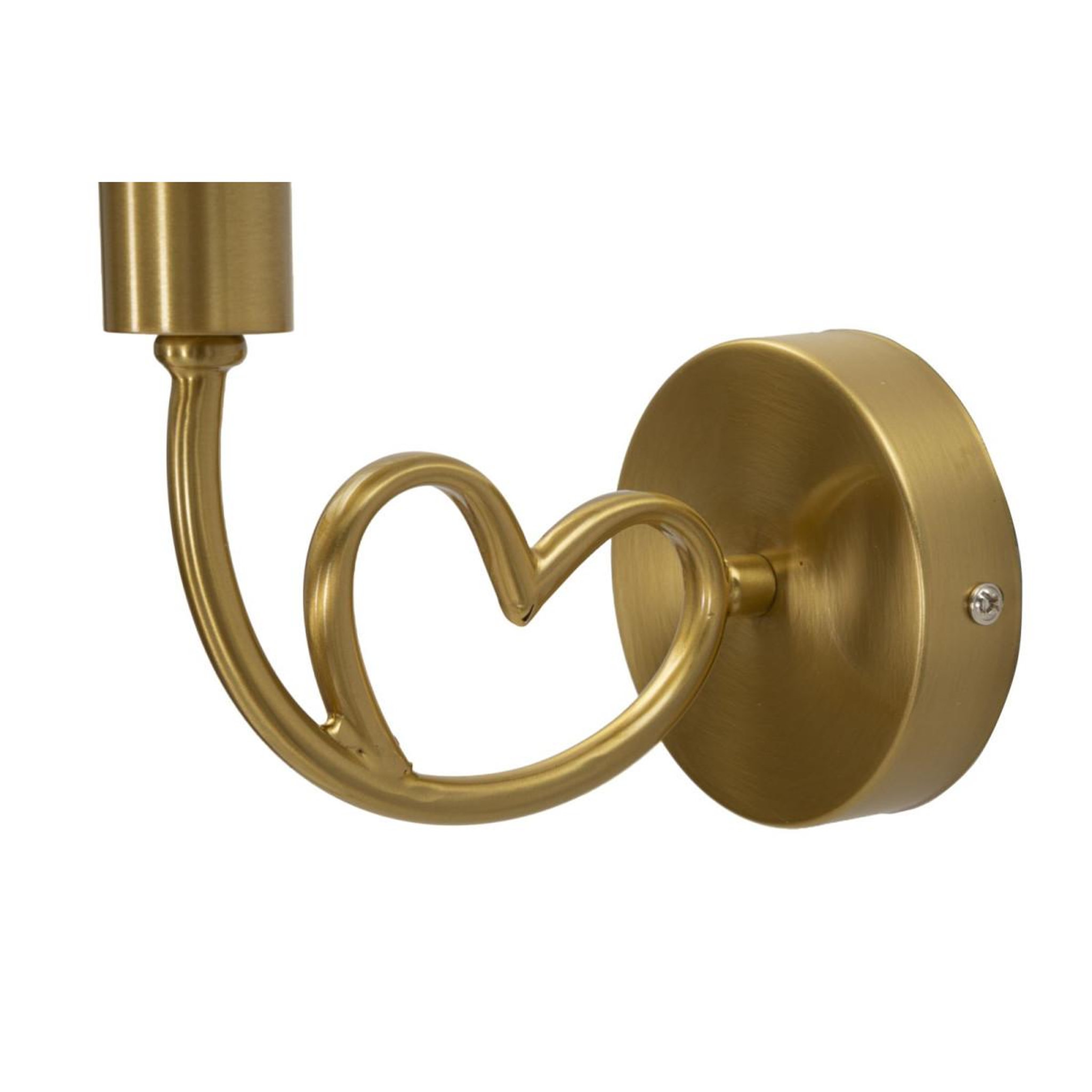 Voir la diapositive 4 : Paris Prix Applique Murale Cœur  Lovy  22cm Or