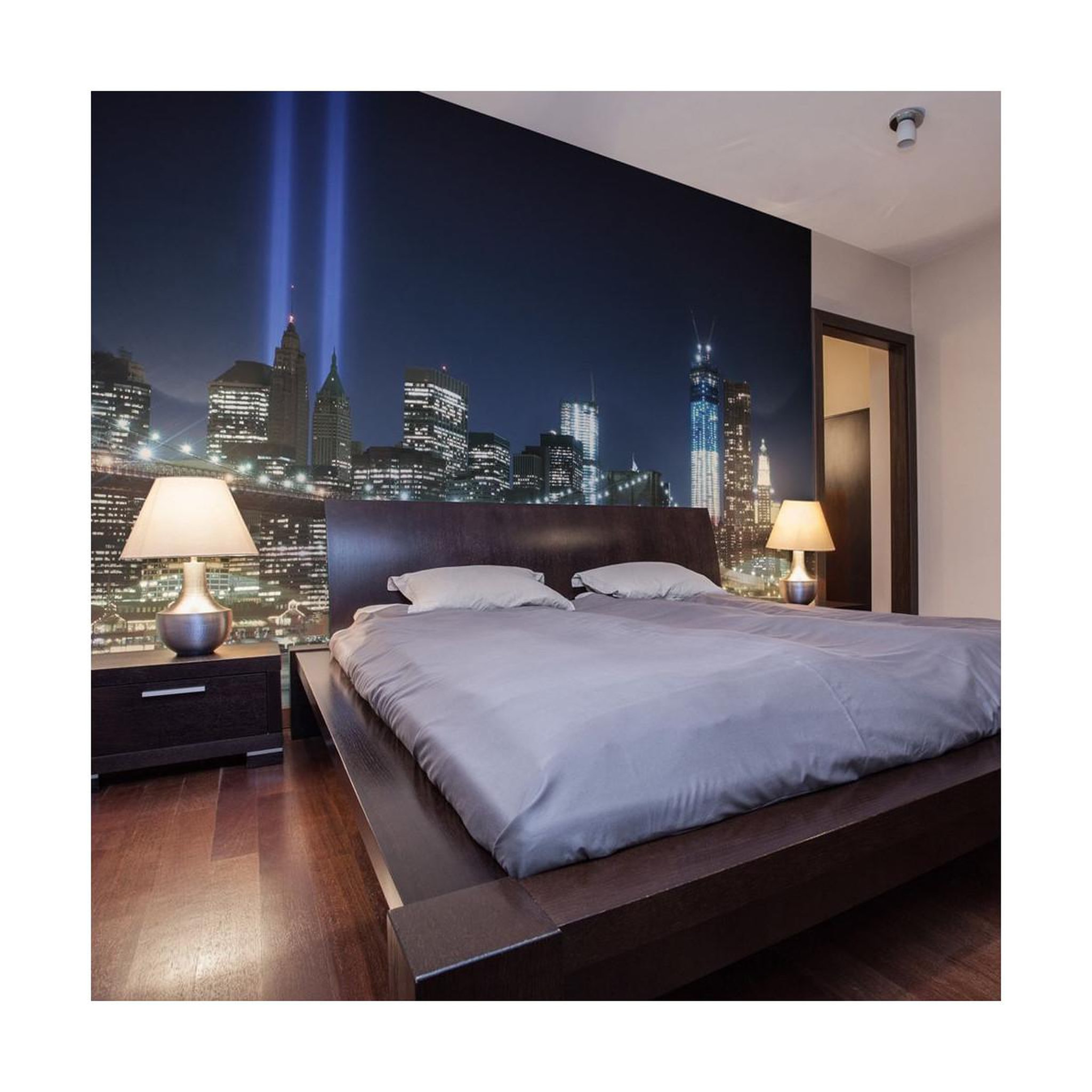Paris Prix Papier peint  floodlights over nyc ii  270x450cm