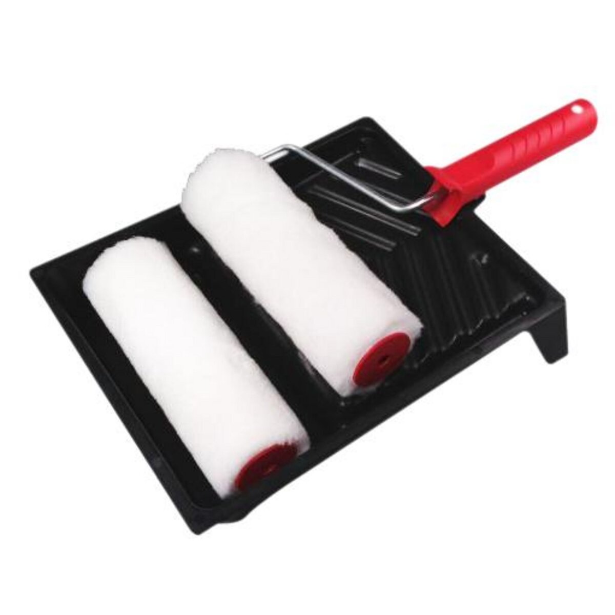 OUTIFRANCE Bac à peinture avec monture et 2 manchons 0,75 L