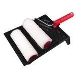 OUTIFRANCE Bac à peinture avec monture et 2 manchons 0,75 L