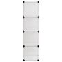 Voir la diapositive 4 : VIDAXL Cubes de rangement 9 pcs Transparent PP