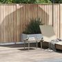 Voir la diapositive 2 : VIDAXL Table basse de jardin rectangulaire beige 60x40x37 cm rotin