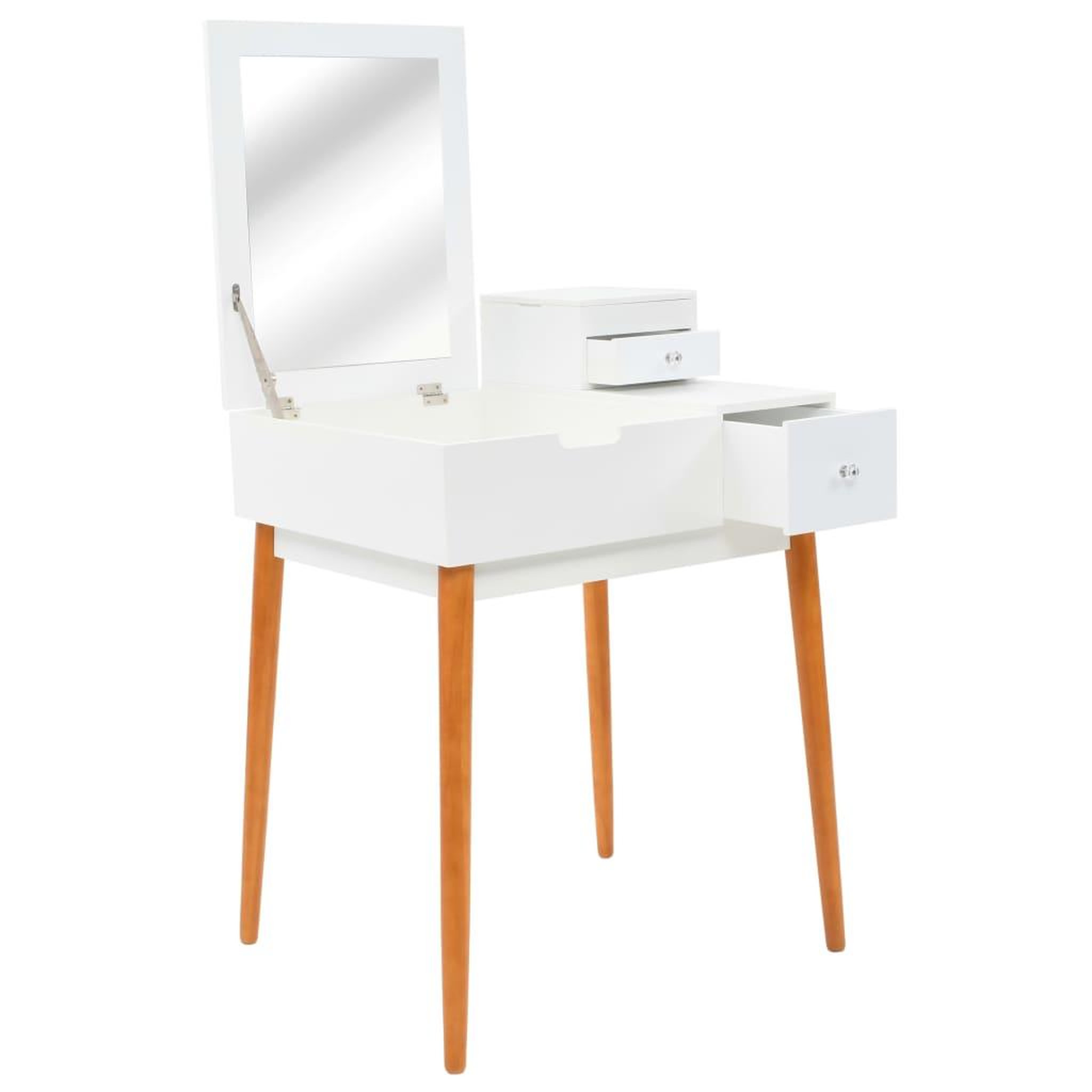 VIDAXL Coiffeuse avec miroir mdf 60 x 50 x 86 cm