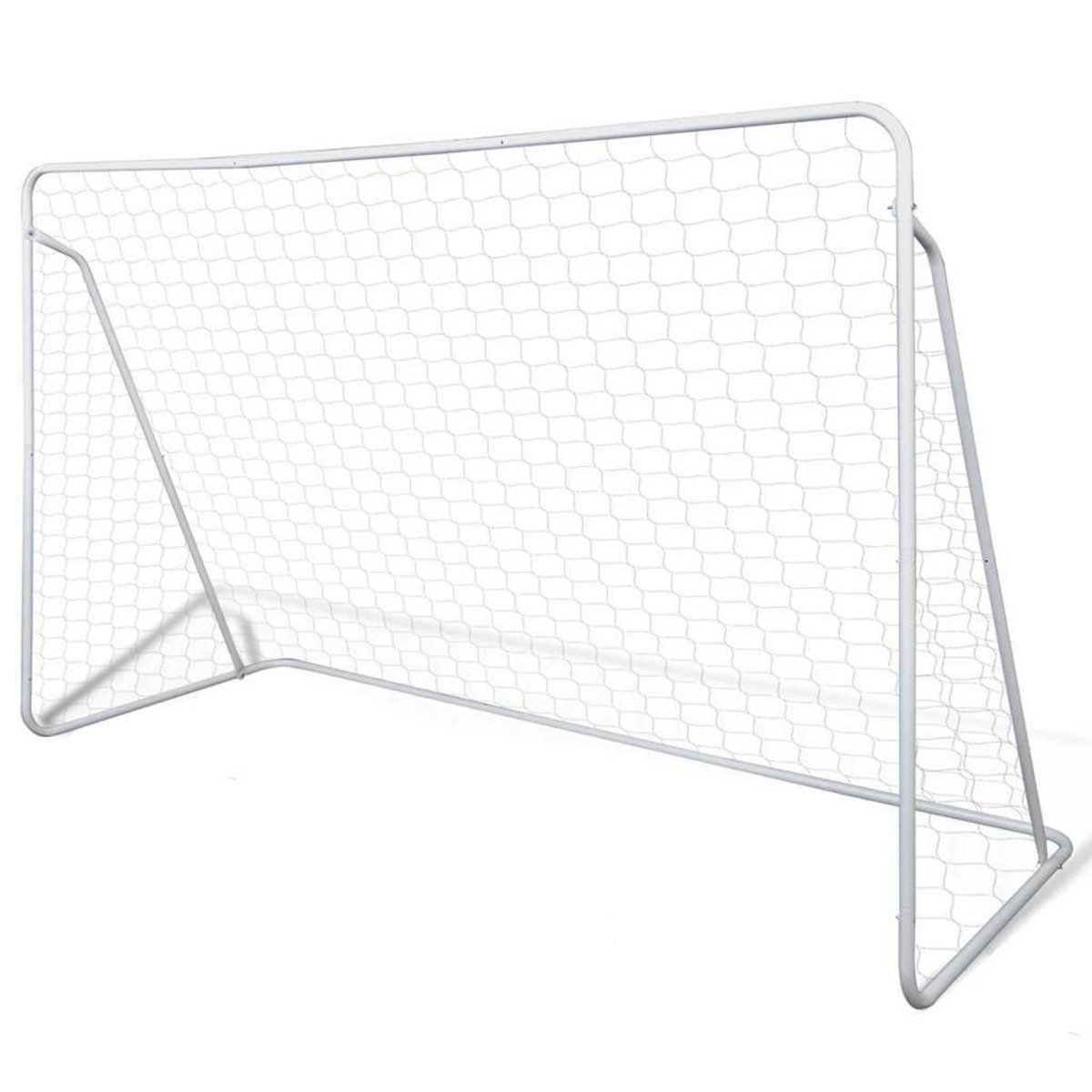 VIDAXL Cage de but de football 240x90x150 cm acier haute qualite