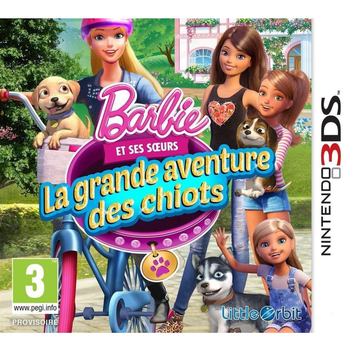 Barbie et la grande aventure des chiots - 3DS