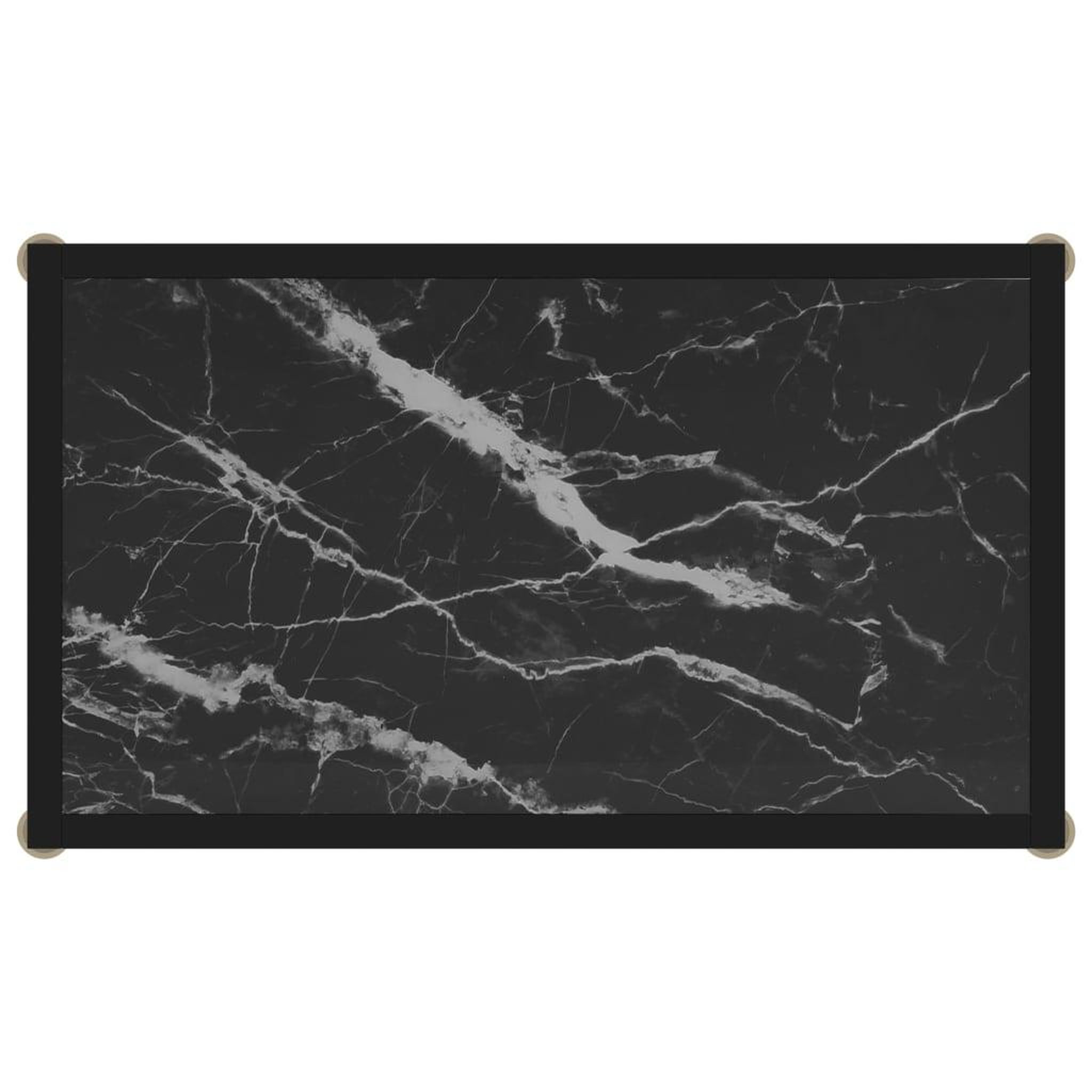 Voir la diapositive 4 : VIDAXL Table console Noir 60x35x75 cm Verre trempe