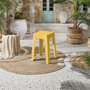 Voir la diapositive 2 : The Home Deco Factory Tabouret empilable coloris jaune