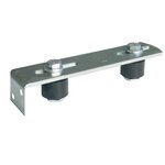 CENTRALE BRICO Guide acier zingué, H.300 x L.40 x P.70 mm