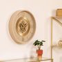 Voir la diapositive 4 : ATMOSPHERA Horloge Murale Engrenage  Guiliana  50cm Beige