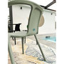 Voir la diapositive 3 : Paris Prix Lot de 2 Fauteuils de Jardin Empilables  Diego  72cm Vert Olive