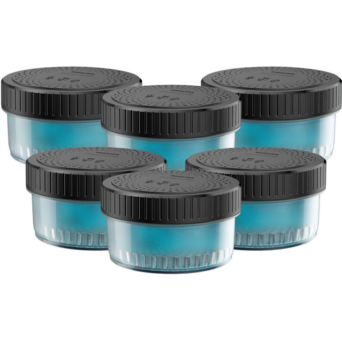 Philips Cartouche nettoyante liquide Quick Clean Pod pack 6 recharges
