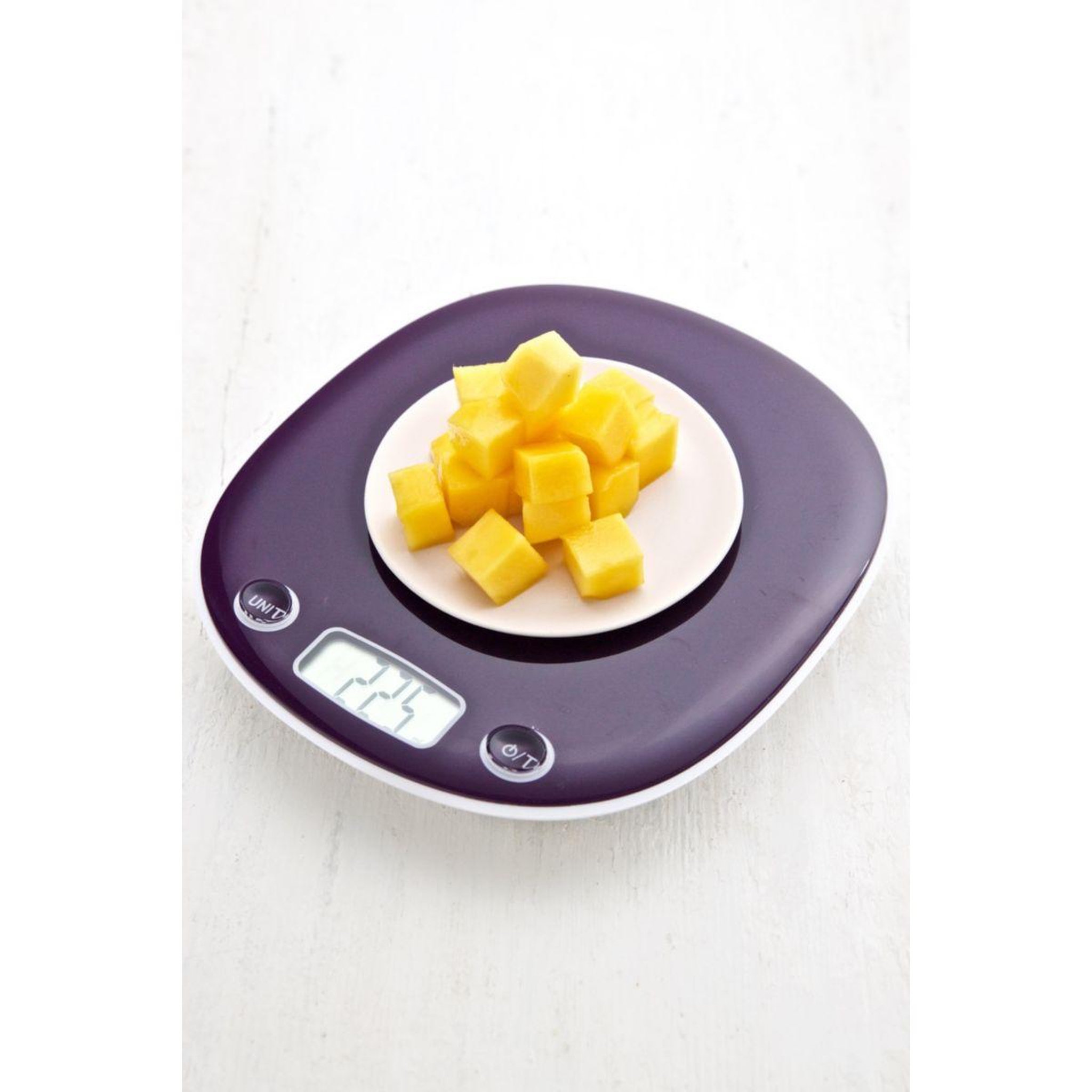 Voir la diapositive 3 : Terraillon Balance de cuisine MACARON PRUNE