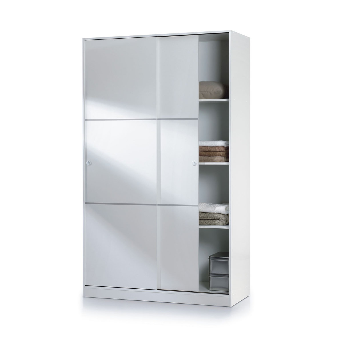 Armoire 2 portes coulissantes BRAGA L120CM
