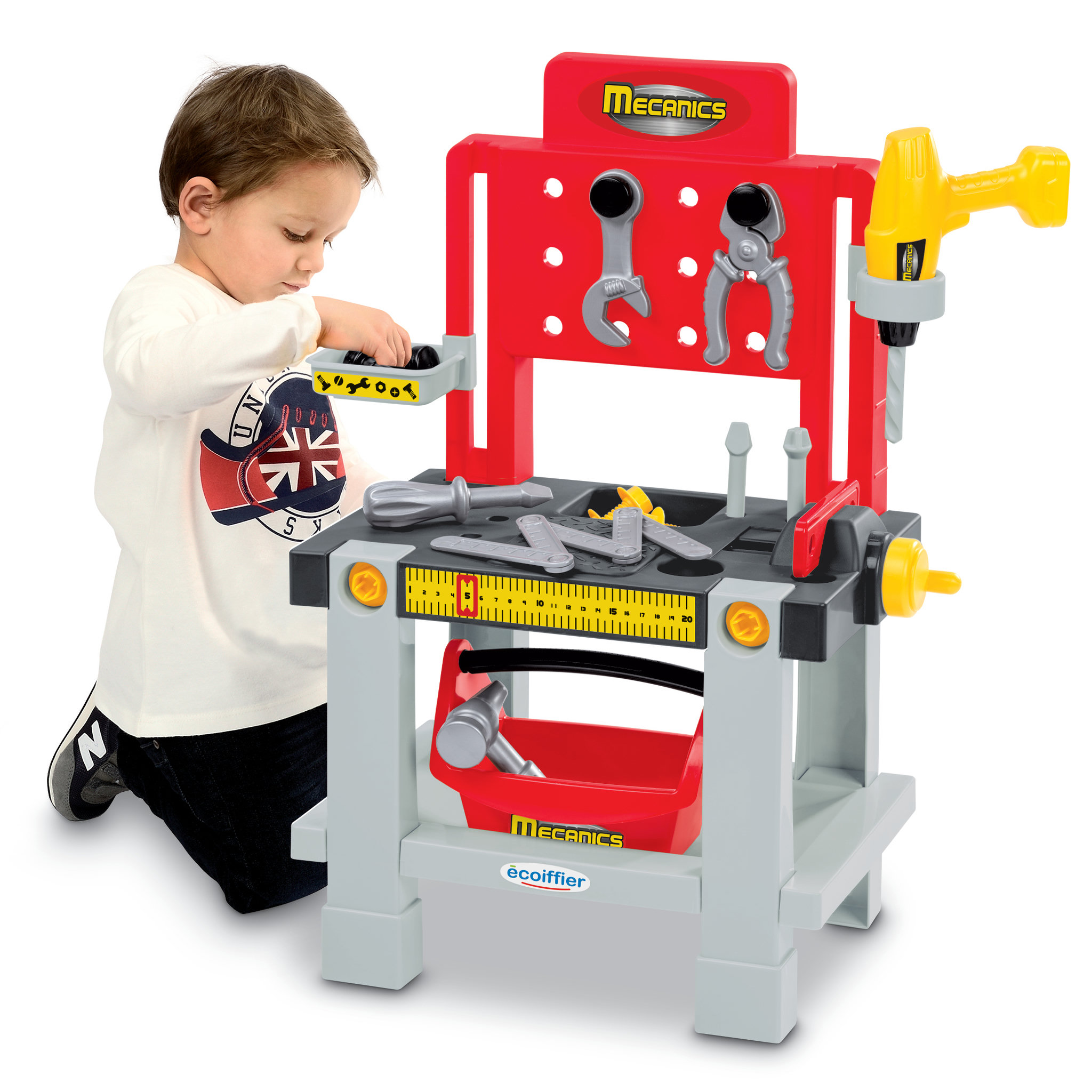 Voir la diapositive 2 : ECOIFFIER Etabli Atelier de bricolage