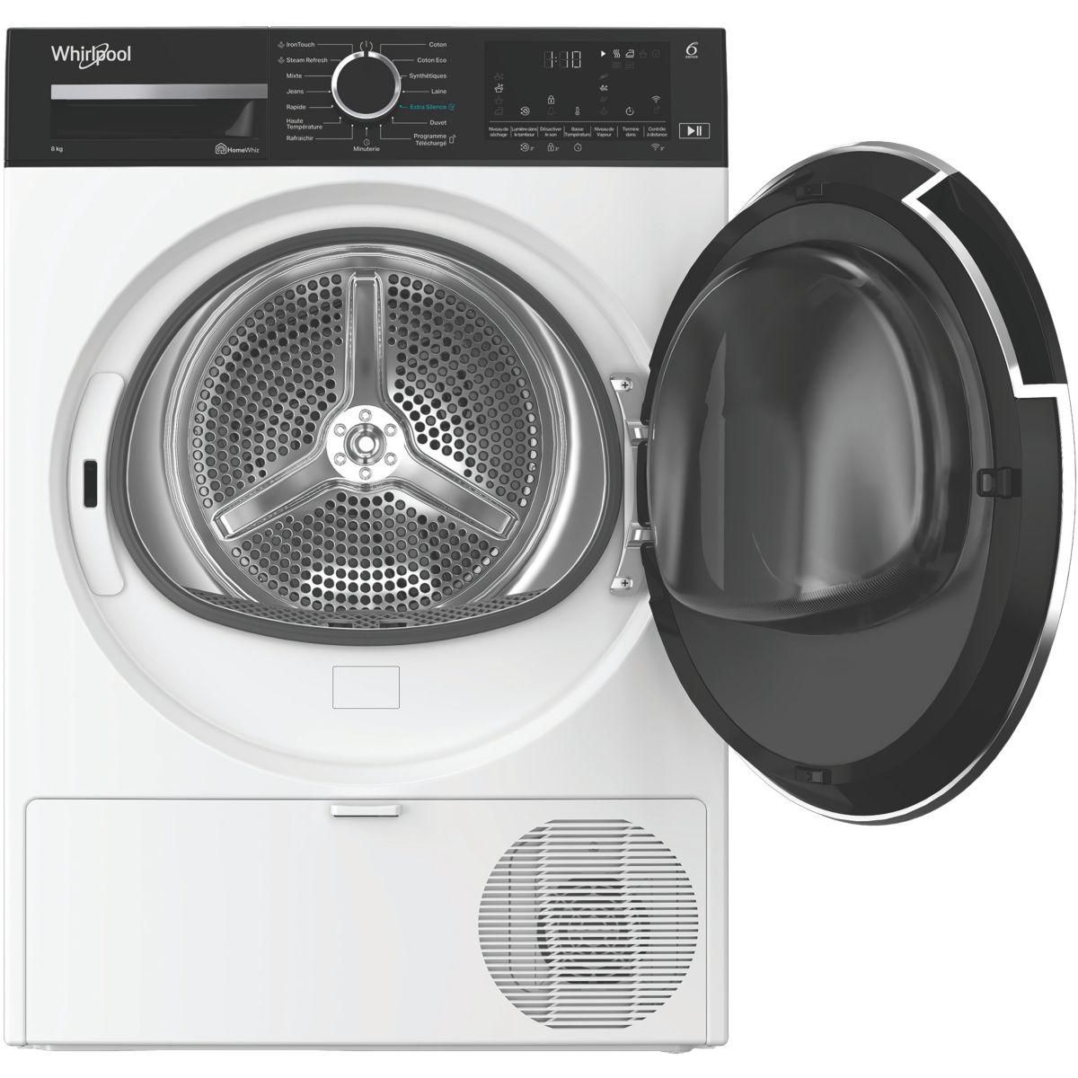 Whirlpool Sèche linge pompe à chaleur CWD86MWBRFR