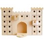 Voir la diapositive 3 : Artemio Calendrier de l'Avent Château en bois à décorer 42 x 42 cm