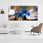Voir la diapositive 2 : Paris Prix Tableau Imprimé  Street Melodies Brown Wide  60x120cm