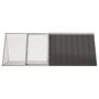 Voir la diapositive 3 : VIDAXL Cage pour lapin Anthracite 201,5x80,5x71 cm Acier galvanisé