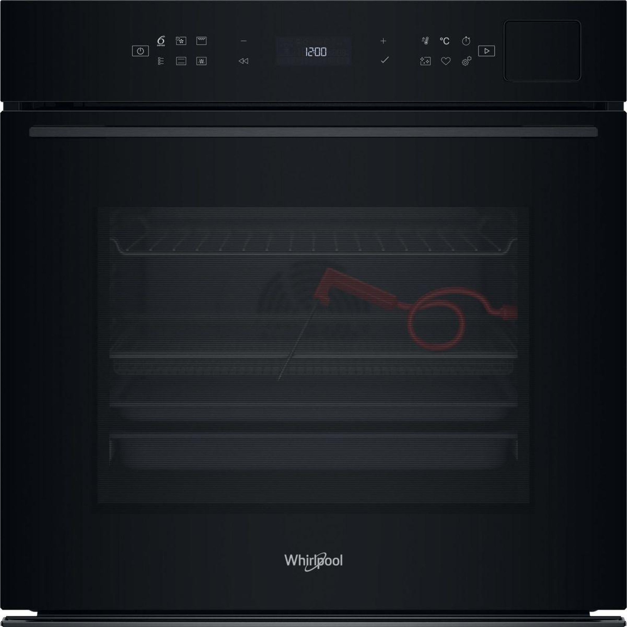 Voir la diapositive 5 : Whirlpool Four encastrable fonction vapeur woi7a8fpt1sbaf - pyrolyse, 6ème sens, vapeur steamsens+, air fry, tft